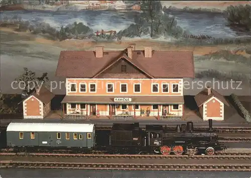 Modellbau Eisenbahn Kamicna  Kat. Spielzeug