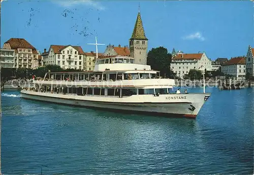 Motorschiffe Konstanz Lindau Bodensee Hafen  Kat. Schiffe