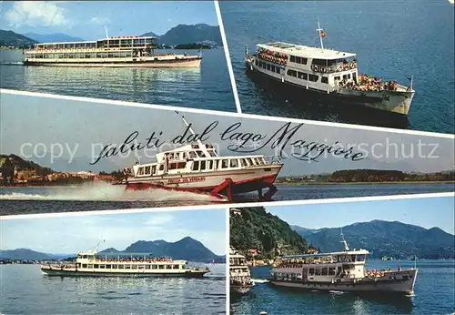 Motorschiffe Lago Maggiore  Kat. Schiffe
