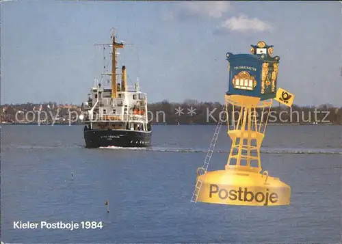 Post Postboje Kiel Weltpostkongress  Kat. Berufe