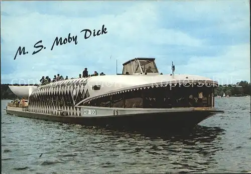 Motorschiffe M.S. Moby Dick Berlin Kat. Schiffe