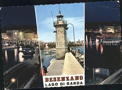Leuchtturm Lighthouse Desenzano Lago di Garda Kat. Gebaeude