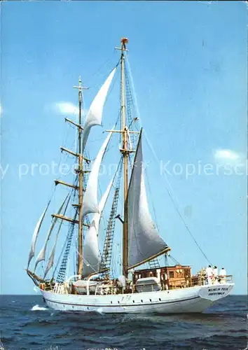 Segelschiffe Segelschulschiff Wilhelm Pieck Kat. Schiffe