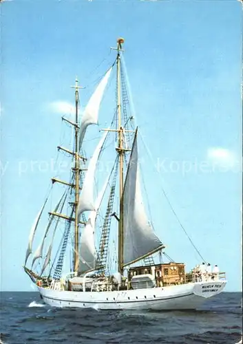 Segelschiffe Segelschulschiff Wilhelm Pieck Kat. Schiffe