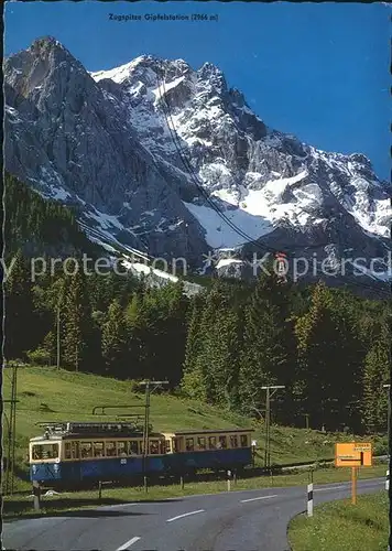 Zugspitzbahn Zahnradbahn Zugspitze Kat. Eisenbahn