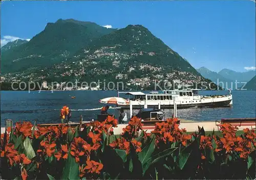 Motorschiffe Lugano Monte Bre Monte Boglia  Kat. Schiffe