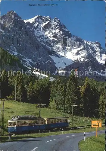 Zugspitzbahn Zahnradbahn Zugspitze Kat. Eisenbahn