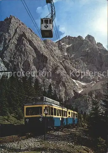 Zugspitzbahn Zahnradbahn Seilbahn Zugspitze Kat. Eisenbahn