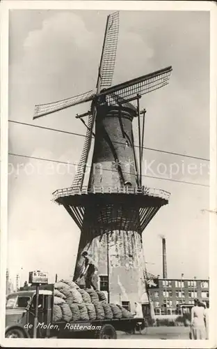 Windmuehle Rotterdam  Kat. Gebaeude und Architektur