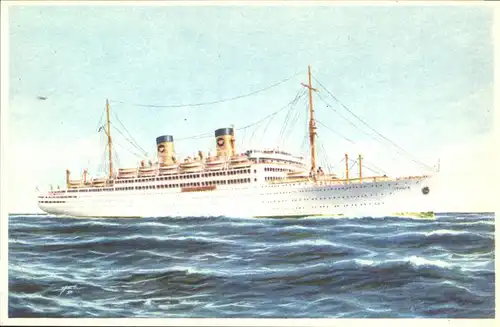 Dampfer Oceanliner MS Italia Kat. Schiffe