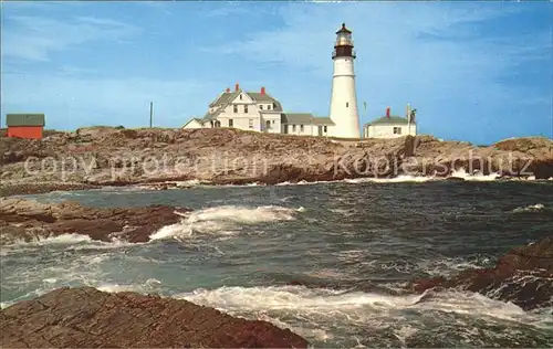 Leuchtturm Lighthouse Portland Head  Kat. Gebaeude