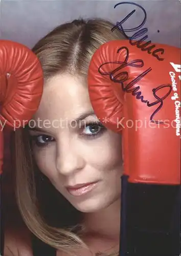 Boxen Boxing Regina Halmich Autogramm  Kat. Sport