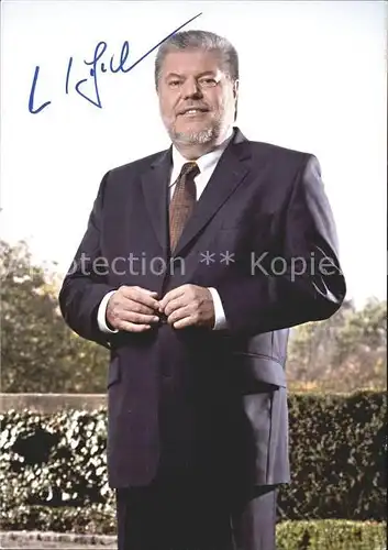 Politiker Kurt Beck Autogramm  Kat. Politik
