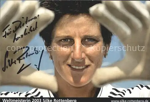 Fussball Silke Rottenberg Torwart Autogramm  Kat. Sport