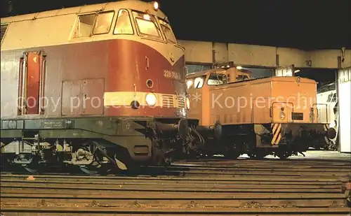 Lokomotive Diesel 228 704 3 344 007 0 Betriebshof Arnstadt  Kat. Eisenbahn