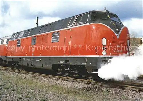 Lokomotive Diesellok V 200 Betriebshof Oberhausen Osterfeld Sued  Kat. Eisenbahn