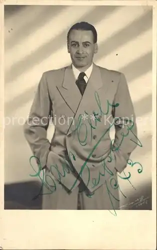 Schauspieler Hans Eitel Autogramm  Kat. Kino und Film