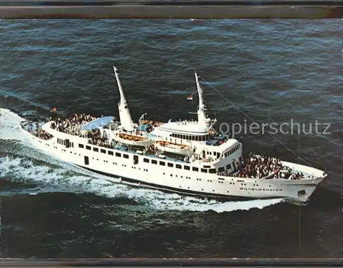 Faehre Wilhelmshaven  Kat. Schiffe