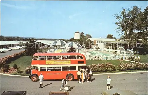 Autobus Omnibus Downingtown Inn Longwood Gardens  Kat. Autos