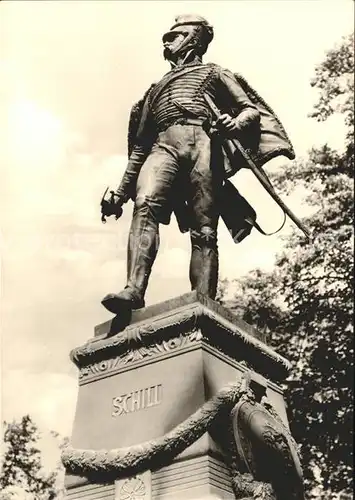 Denkmal Ferdinand von Schill Stralsund Kat. Denkmaeler