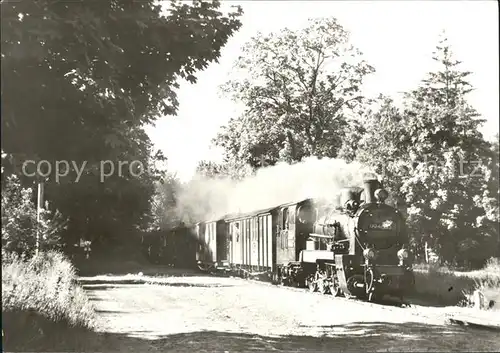 Lokomotive Schmalspurbahn Putbus Goehren Einfahrt Philippshagen  Kat. Eisenbahn