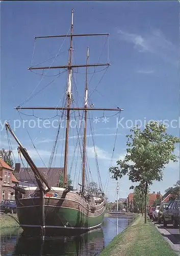 Segelschiffe Kuff Margaretha von Papenburg Kat. Schiffe