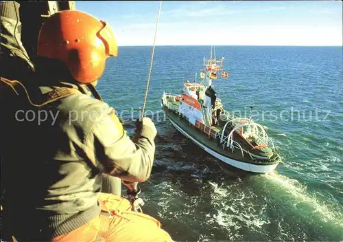 Motorboote Seenotkreuzer Tochterboot Spendenkarte  Kat. Schiffe