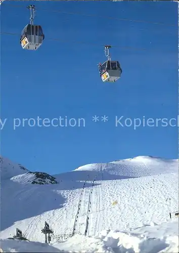 Seilbahn Skigebiet Vorab 3000 Graubuenden Crap Sogn Gion Kat. Bahnen