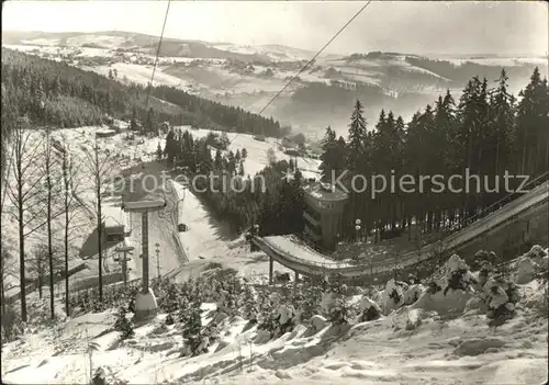 Ski Flugschanze Grosse Aschberg Schanze Klingenthal Sachsen Kat. Sport