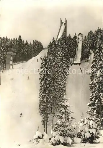Ski Flugschanze Erzgebirgsschanze Jugendschanzen Johanngeorgenstadt Kat. Sport