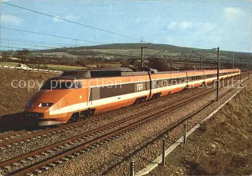 Eisenbahn Train Grande Vitesse TGV  Kat. Eisenbahn