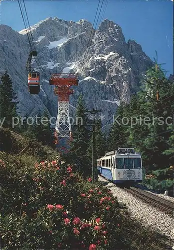 Zugspitzbahn Zahnradbahn Seilbahn Zugspitze Kat. Eisenbahn