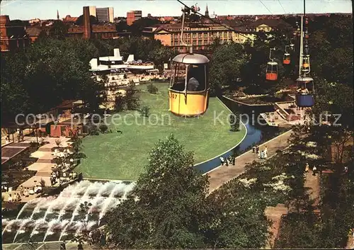 Seilbahn Internationale Gartenbau Ausstellung Hamburg Kat. Bahnen