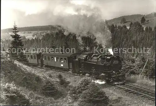 Lokomotive Harzquerbahn Kat. Eisenbahn