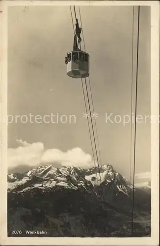 Seilbahn Wankbahn  Kat. Bahnen