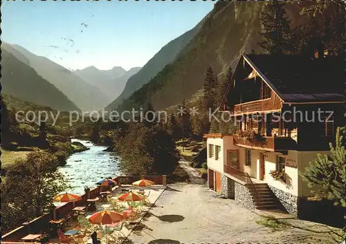 Zillertal Alpengasthaus Klaushof im Zillergrund Kat. Regionales