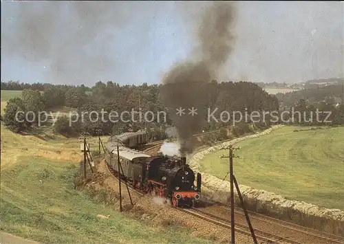 Lokomotive 38 1182 Elstertal Rebersreuth  Kat. Eisenbahn