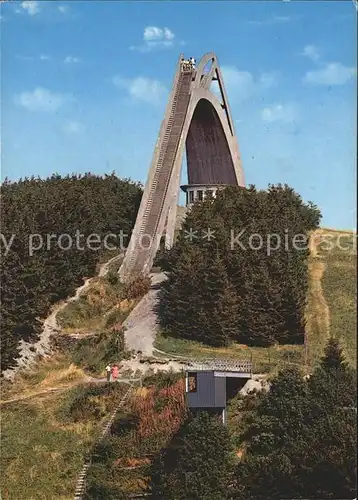 Ski Flugschanze St. Georg Winterberg Hochsauerland  Kat. Sport