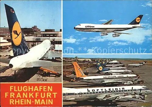 Lufthansa Flughafen Frankfurt Rhein Main Kat. Flug