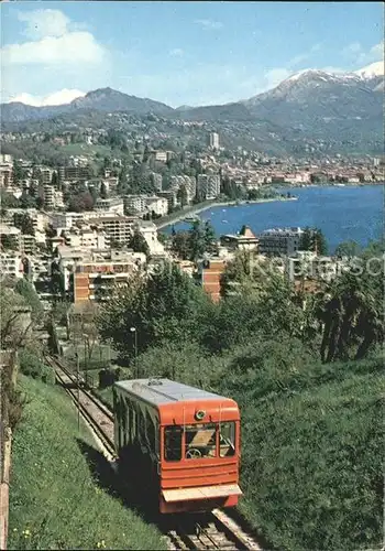 Zahnradbahn Funicolare S. Salvatore Lugano Paradiso Kat. Bergbahn