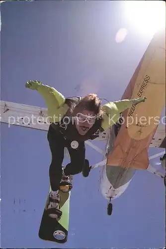 Fallschirmspringen Skydive Deland Bob Hallett Skyboard Florida Kat. Flug