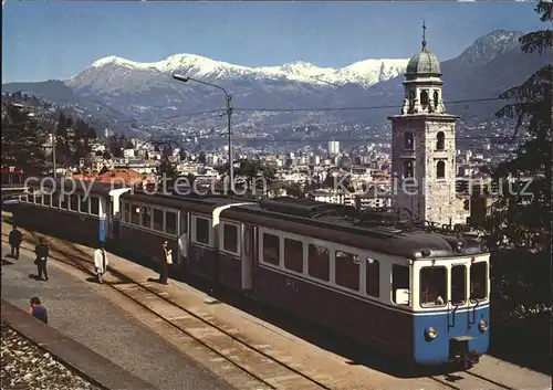 Eisenbahn Gelenkzug Lugano Ponte Tresa Bahn  Kat. Eisenbahn