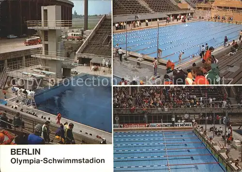 Schwimmen Berlin Olympia Schwimmstadion Kat. Sport