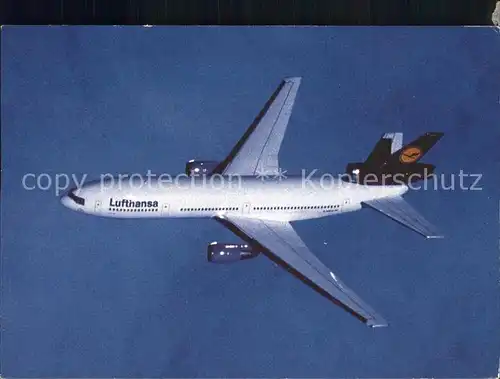 Lufthansa Mc Donnell Douglas DC 10 30 Kat. Flug