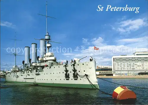 Marine St. Petersburg Cruiser Aurora  Kat. Schiffe