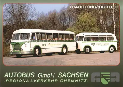 Autobus Omnibus Traditionszug H6B Chemnitz Kat. Autos