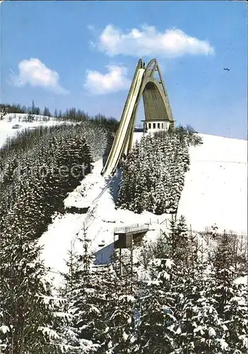 Ski Flugschanze St. Georg Sprungschanze Winterberg Hochsauerland  Kat. Sport