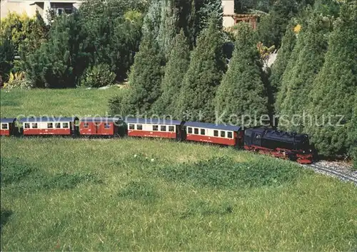 Modellbau Eisenbahn Harzbahnzug Frohnauer Gartenbahn  Kat. Spielzeug