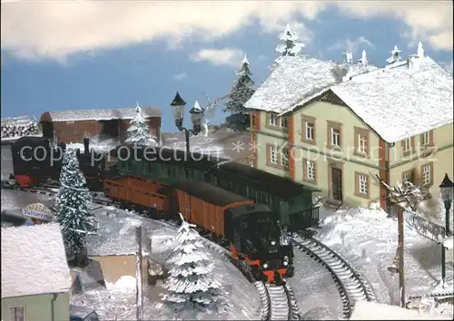 Modellbau Eisenbahn Schmalspurbahn Weihnachten  Kat. Spielzeug