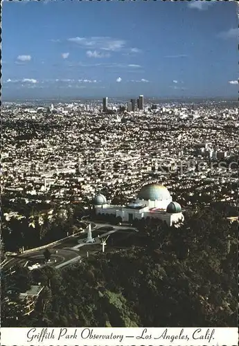 Observatorium Sternwarte Urania Griffith Park Observatory Los Angeles  Kat. Gebaeude